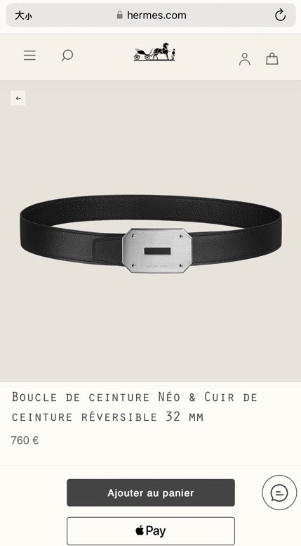 Hermes Belts